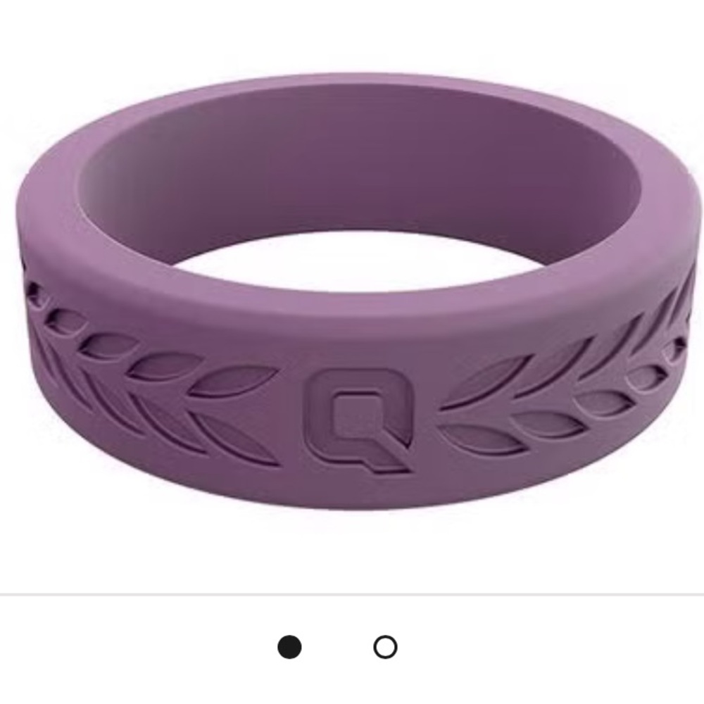 Lavender Silicone Women's Ring